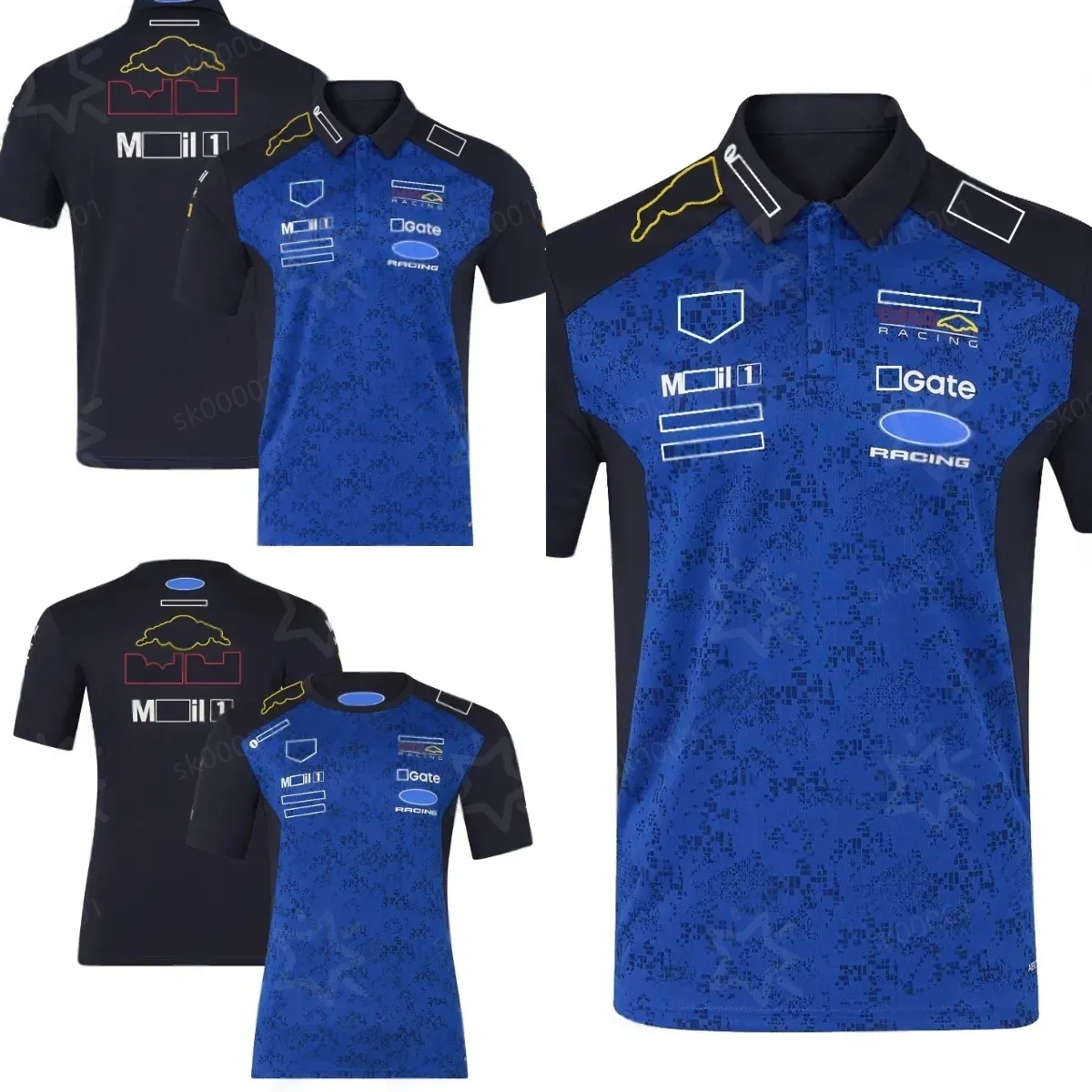 Formula 1 Racing T Shirts Breathable Casual Polo... From Sk00001, $6.72 ...