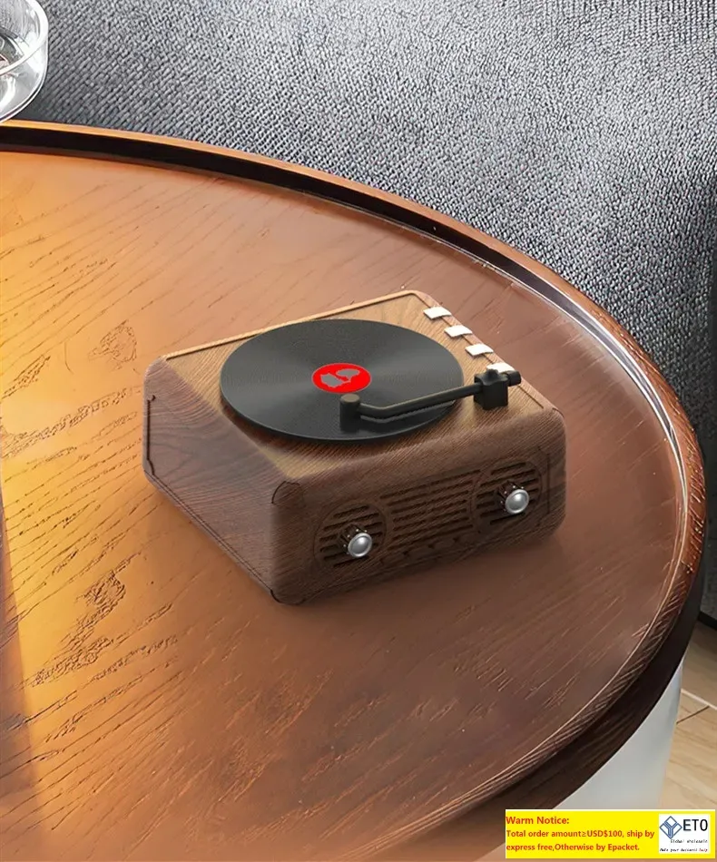 LL レトロ ジュークボックス ミニ Bluetooth スピーカー USB、TF、AUX