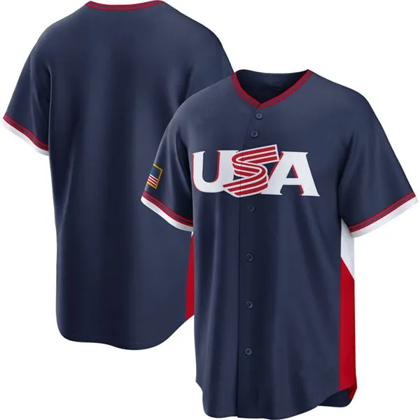 2026 WBC Team USA Baseball Jersey Aaron Judge Tarik Skubal Bobby