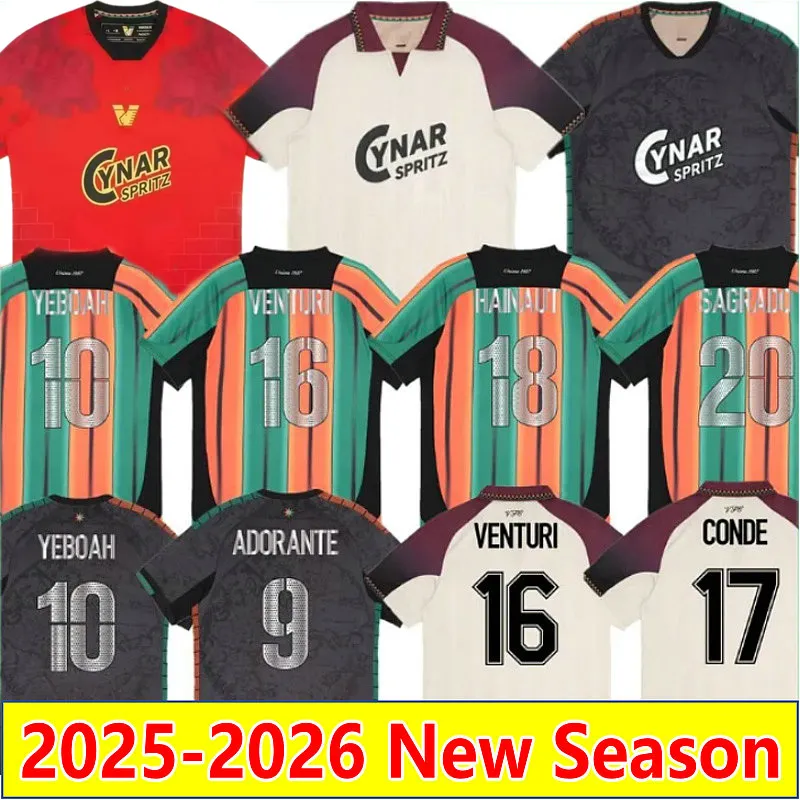 2025 ベネチア FC サッカー ユニフォーム ZAMPANO YEBOAH 25 26