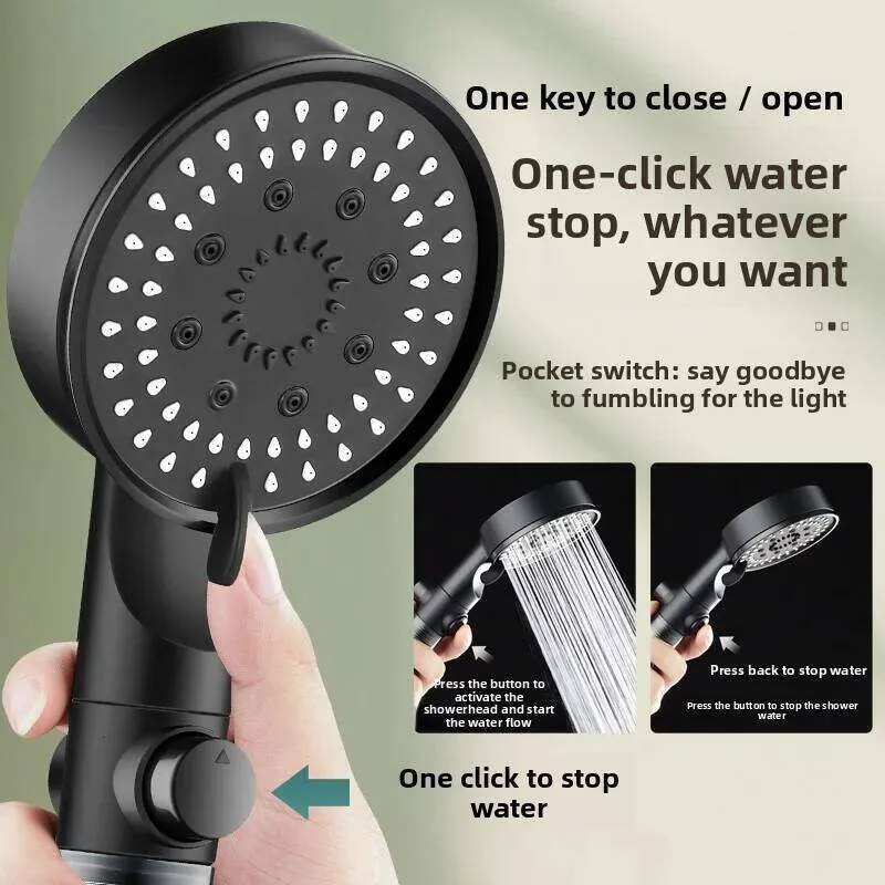 5 Spray Mode High Pressure Shower Head Filtered... From Fabiano5468, $9 ...