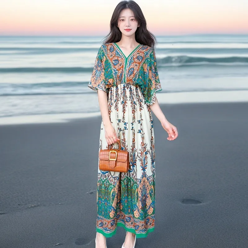 chinese dress ladies Ethereal Flow Maxi Dress – (Vest sold separately) main image 0