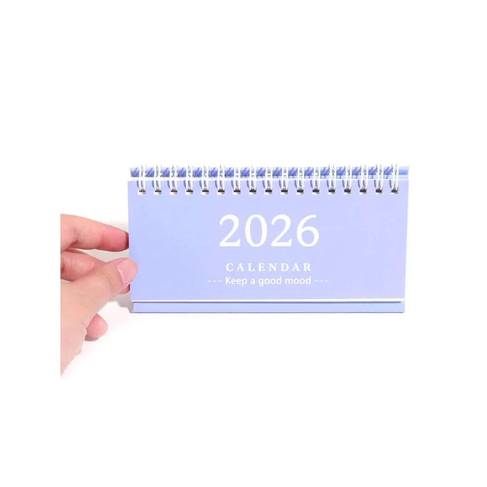 Clear Acrylic Easel Desk Calendar with Loose Leaf Filler Papers ...