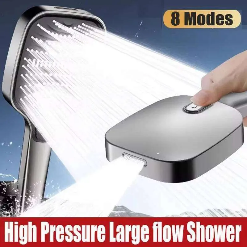 Big Panel High Pressure Shower Head 8 Adjustable... From Fabiano5468 ...