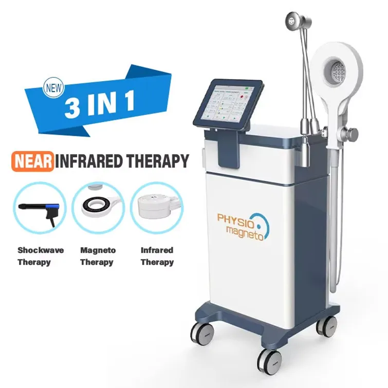 PMST 3 in 1 Magnetic Therapy Physio Machine with ESWT Pneumatic ...