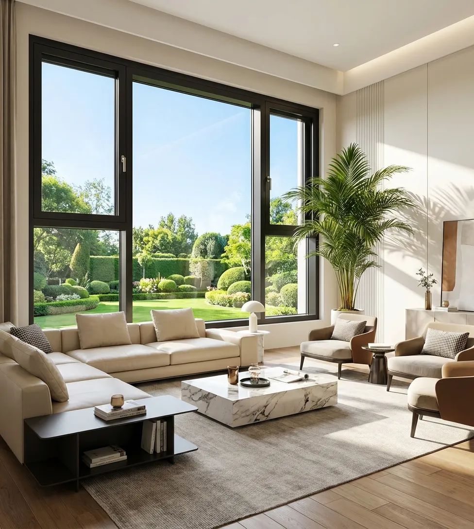 120 Outward Opening Soundproof Glass Windows For... 