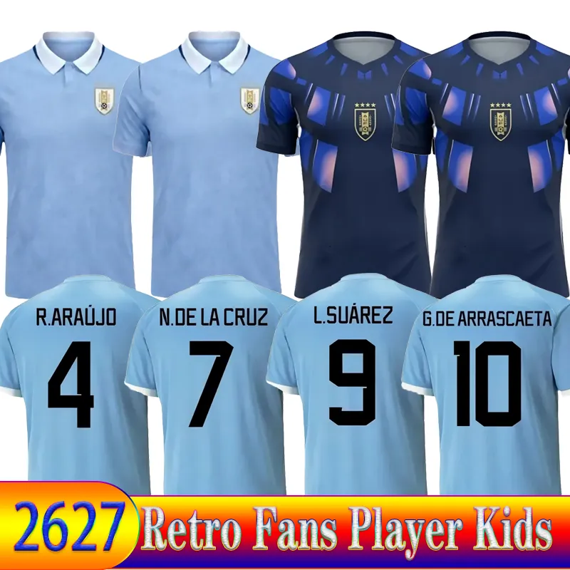 ウルグアイ ワールドカップ サッカー ユニフォーム 2026 L. スアレス