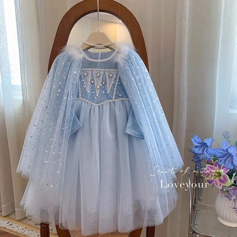 elsa blue dress frozen 1 Elsa dress for kids