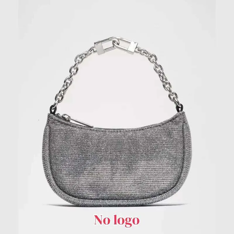Nano Shoulder Bag, Pink Glitter Mini Handbag With From