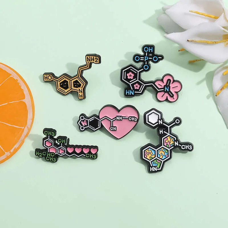 Broche creativa de elemento químico accesorio para laboratorio_voghion.com