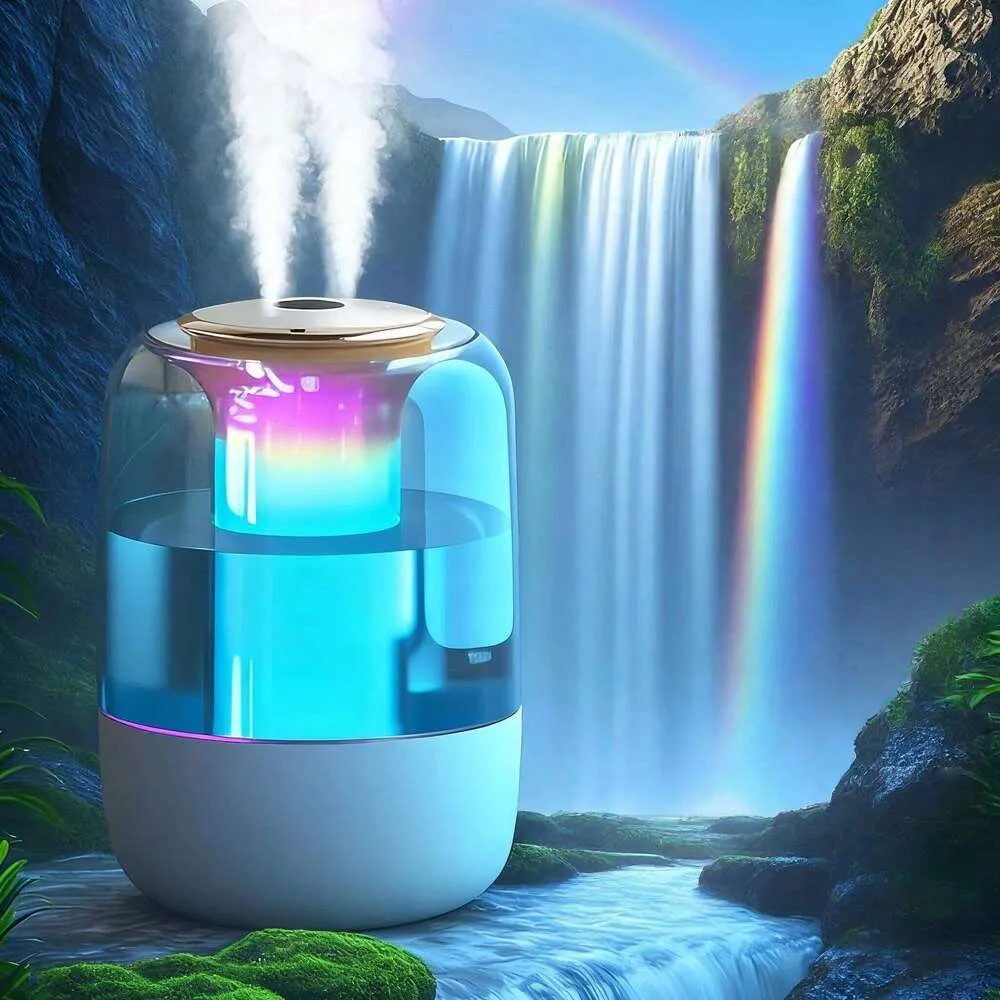 Double Spray Humidifier, Ambient Light, Silent Fog, From 11,28