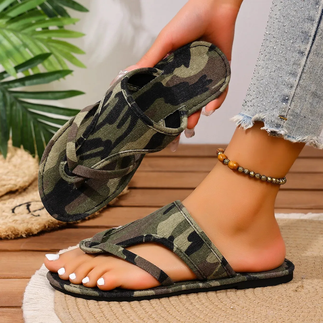 Comfortable Women's Open Toe Sandals For Beach And Outdoor Use_voghion.com
