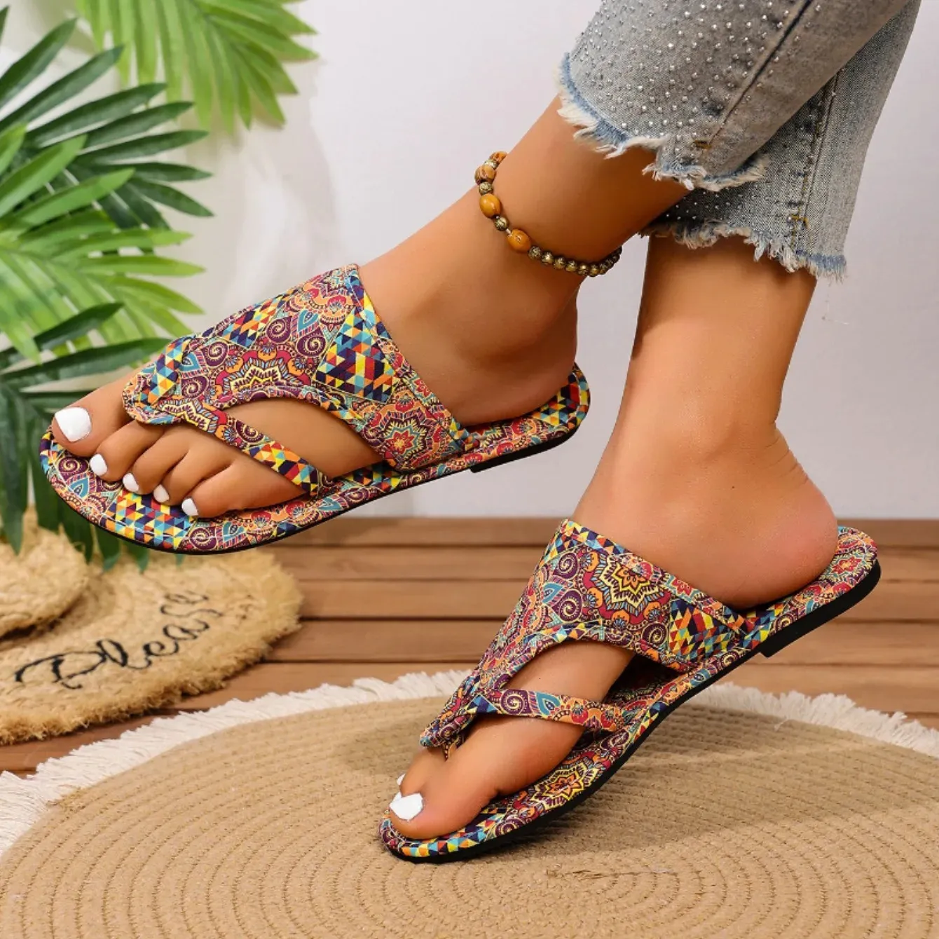 Comfortable Women's Open Toe Sandals For Beach And Outdoor Use_voghion.com