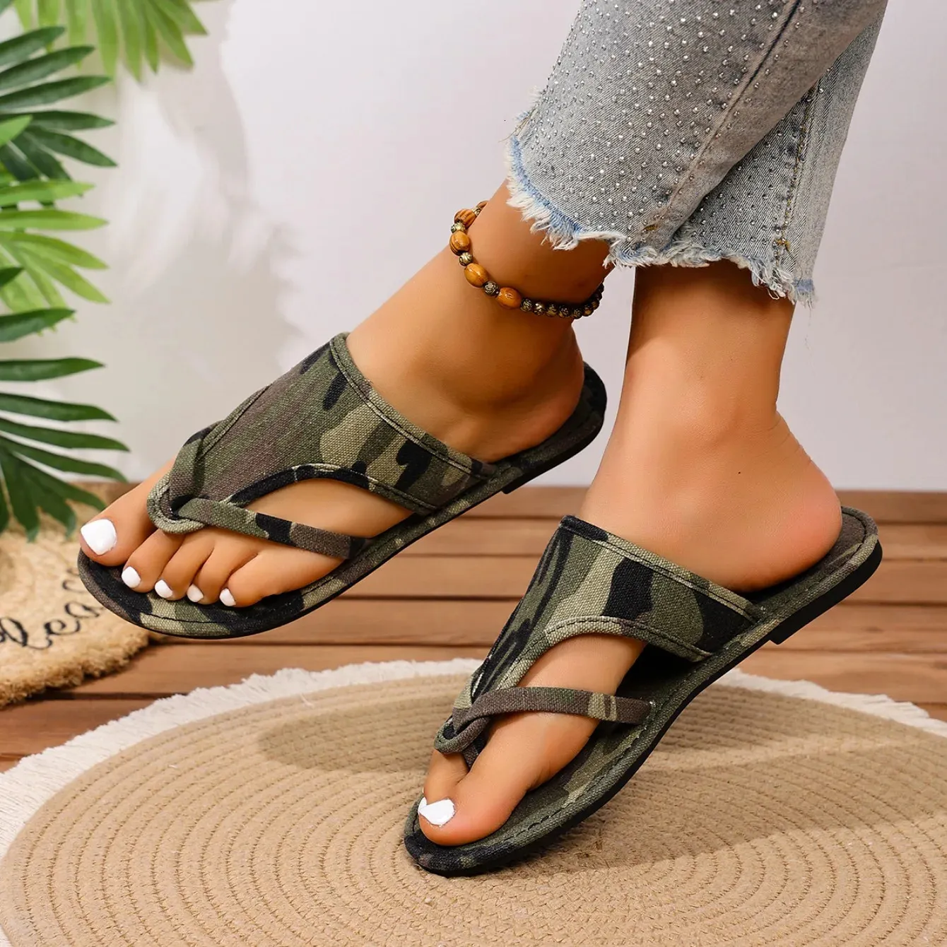 Comfortable Women's Open Toe Sandals For Beach And Outdoor Use_voghion.com