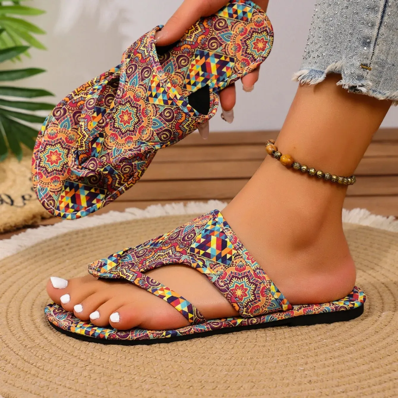 Comfortable Women's Open Toe Sandals For Beach And Outdoor Use_voghion.com