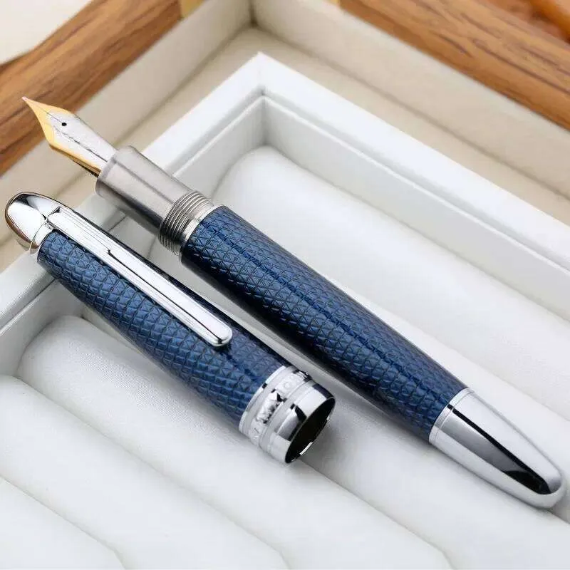 MAJOHN P136 Twilight Blue Fountain Pen   Large... 