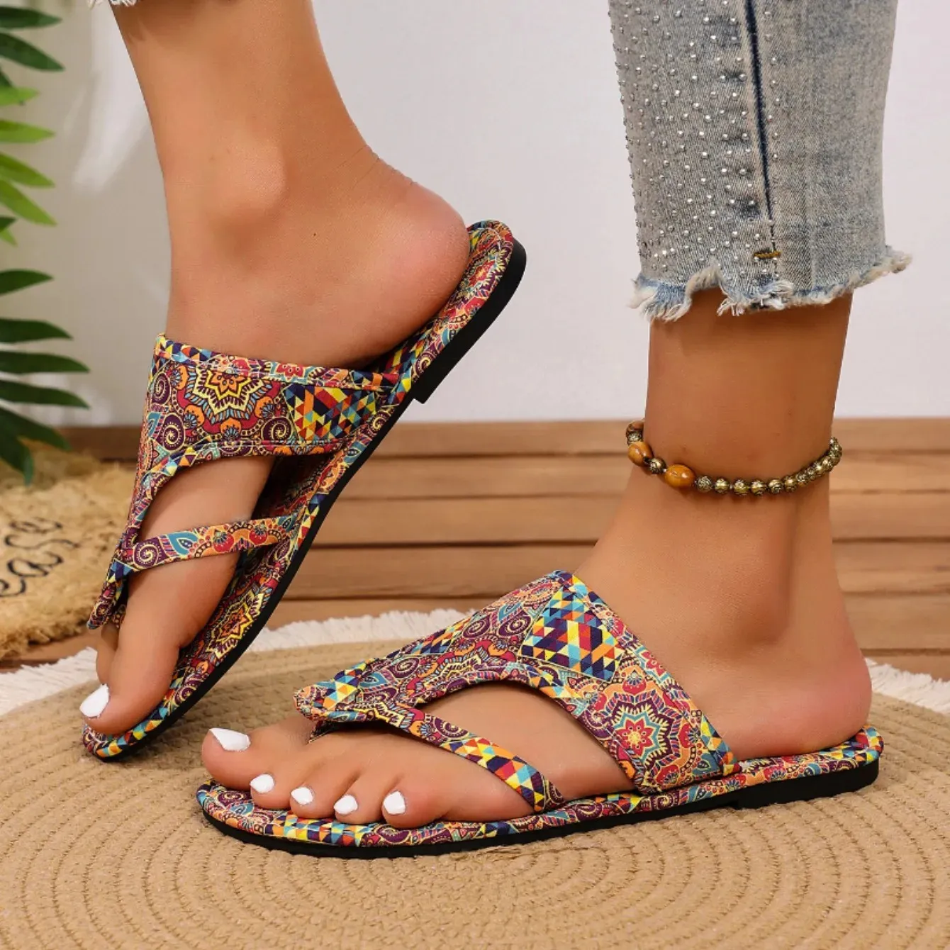Comfortable Women's Open Toe Sandals For Beach And Outdoor Use_voghion.com