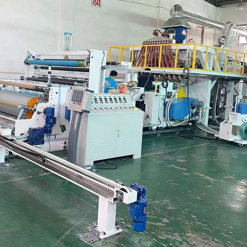 Fully Automatic Plastic Stretch Film Making Machine 1500mm 3 Layer Co ...