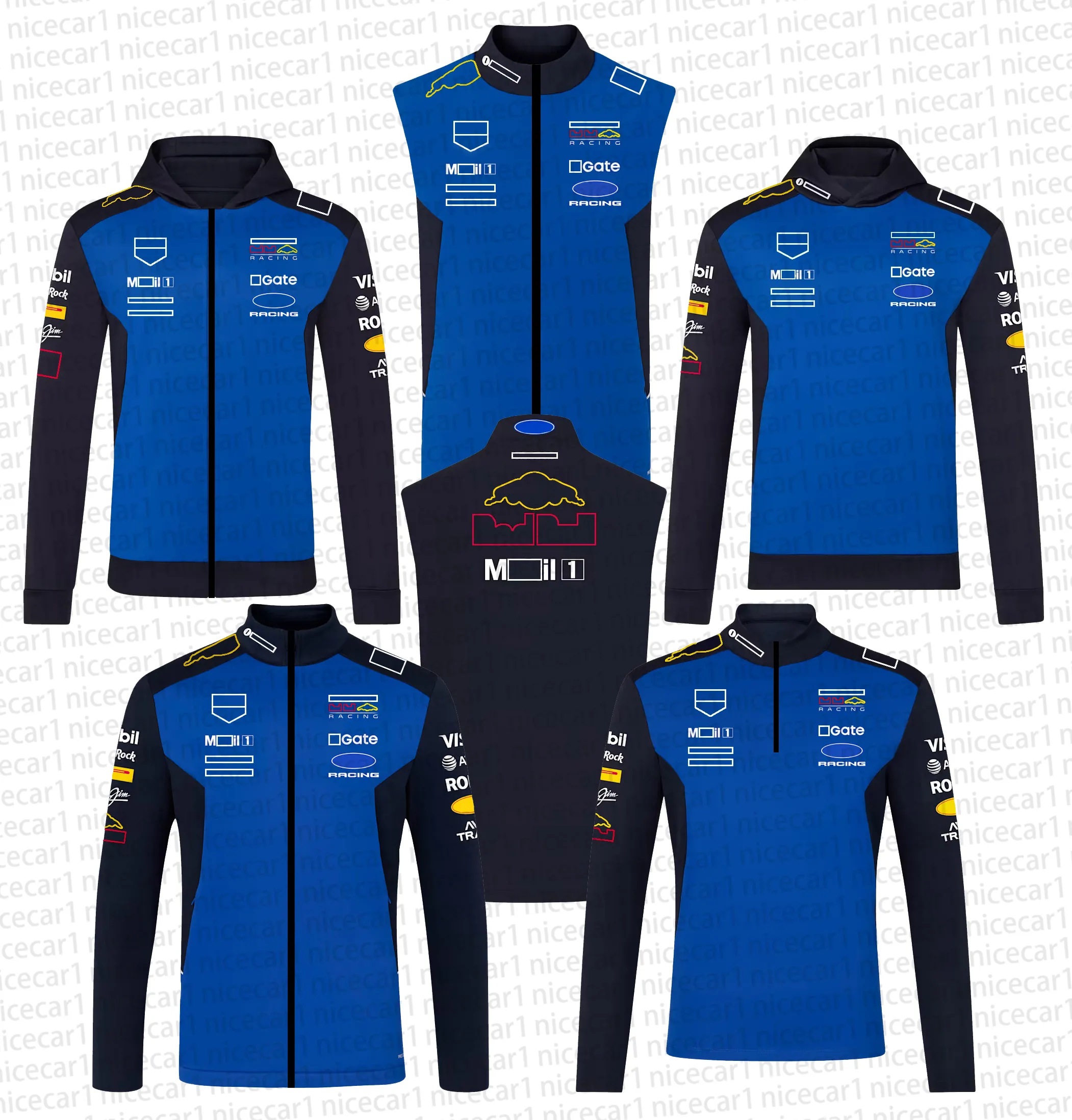 Formula One Racer Jacket Formula 1 Racing Team Jacket Full Zip Softshell... From Nicecar1, $14. ...
