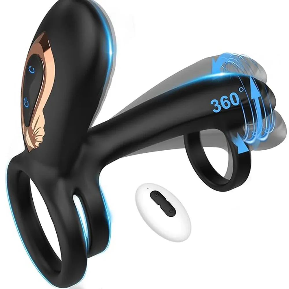 260126 Remote Control Dual Penis Rings Vibrator ... From Qiyue10, $20. ...