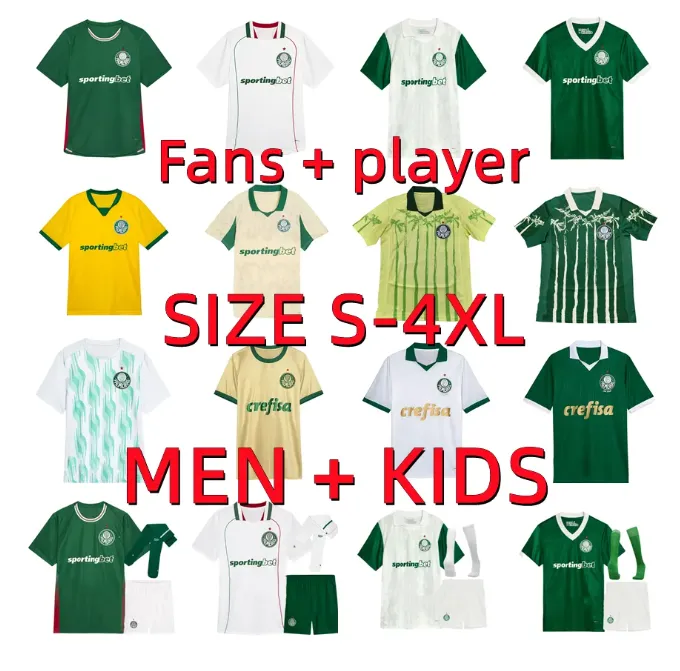 2025 2026 Palmeiras Soccer Jerseys 24 25 26 ESTEVAO From