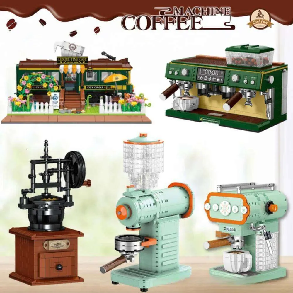 Classic Creative Coffee Machine Building Blocks Toy ... From Abiram4988 ...