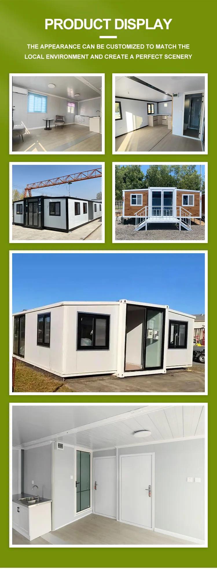 Prefabricated Container House Module Modular Prefab Home for Holiday or ...