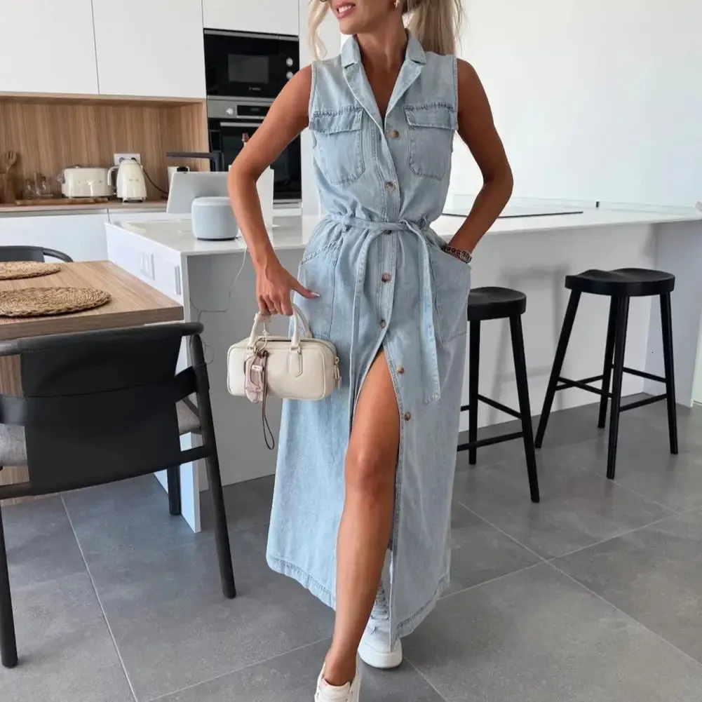 dresses cut on the bias Botanical Print Bias-Cut Camisole Long Dress Extended Blue / XL Color:Dusty Blue (SteelBlue) Category: MIDI DRESS weight linen Wedding Dress All Black