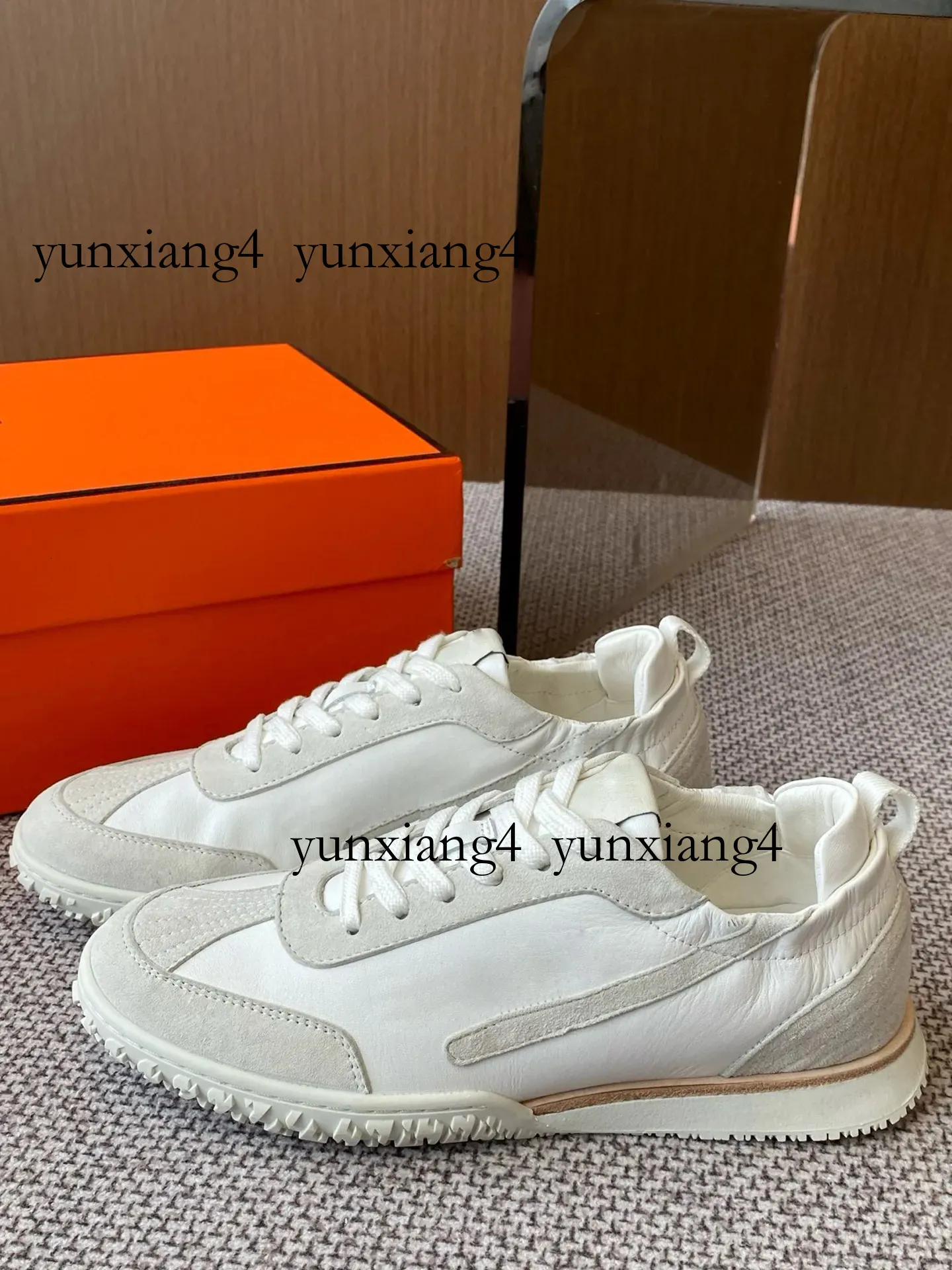 Jet Sneakers Unisex Crochet and Nappa Leather Casual Sneakers with ...