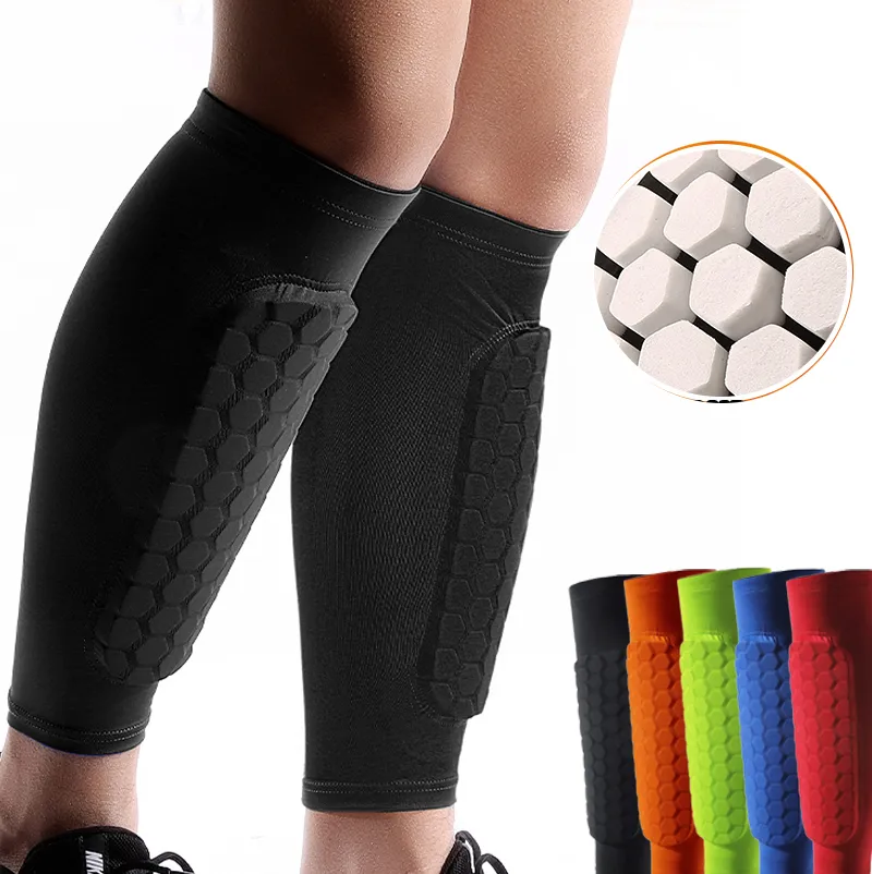 Football Shin Guard Socks With Foam Pads   Calf... 