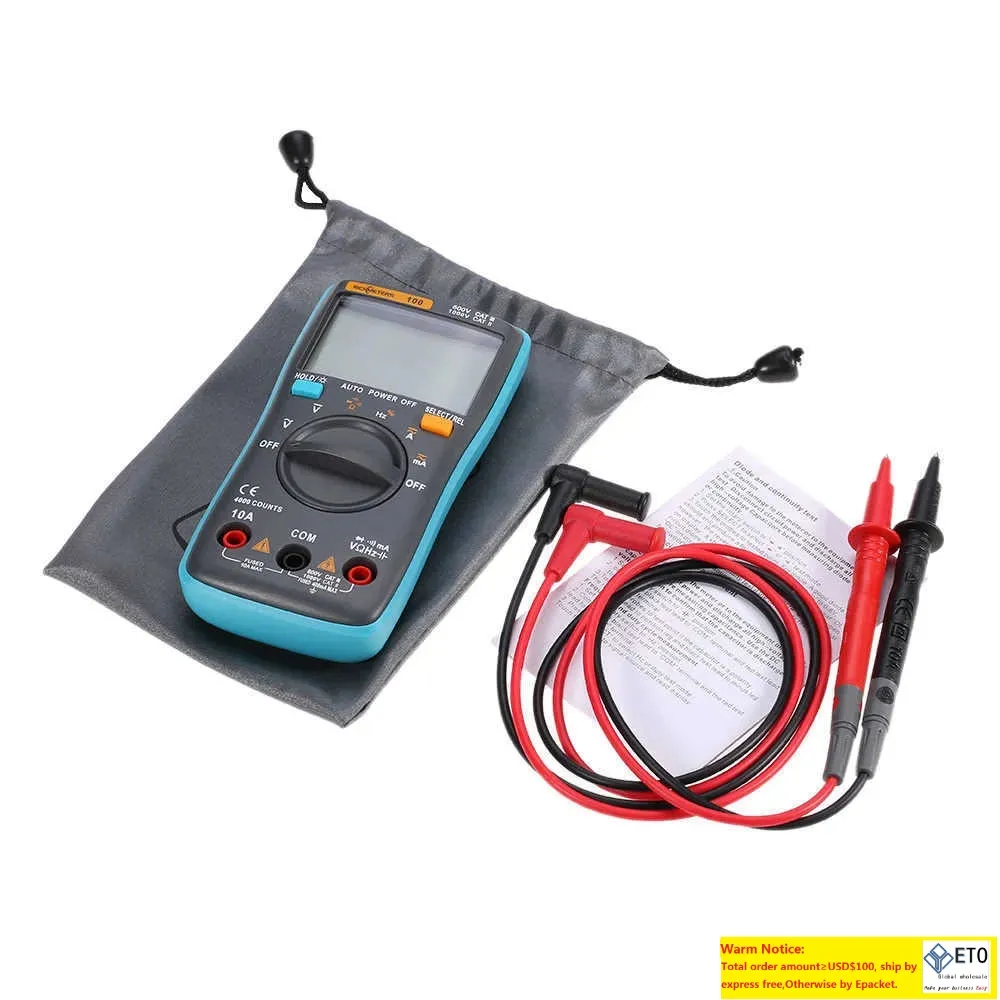 Wholesale LCD Digital True Rms Digital Multimeter DMM... From ...