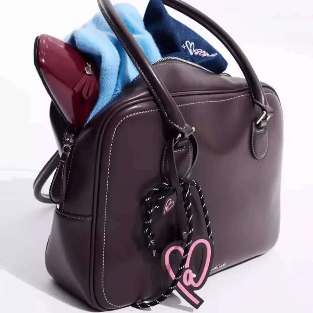 Toast Large Capacity Tote Handbag Shoulder Crossbody Bag Heart Shaped Soft Suotong26129_voghion.com
