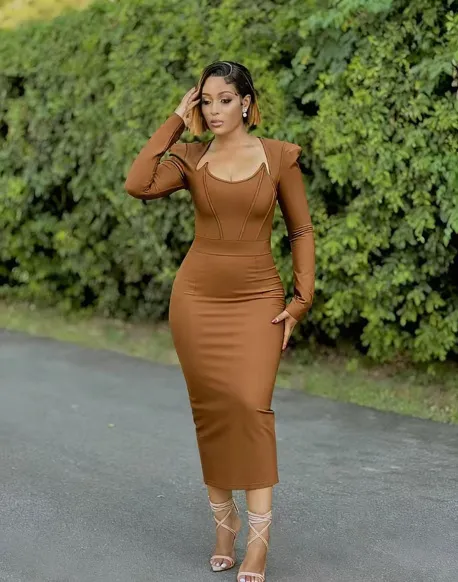 Midi Dress Bodycon Meaning Yellow Bodycon Formal Dress Midi Dress Bodycon Meaning Yellow Bodycon Formal Dress