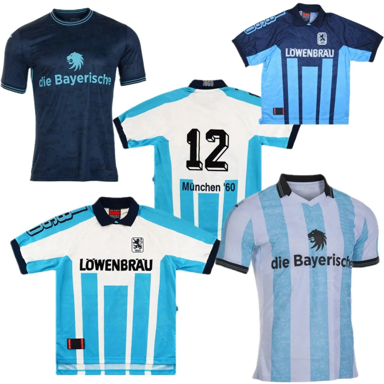 TSV 1860 Munich Soccer Jerseys 2025 2026 Football From Qc1995