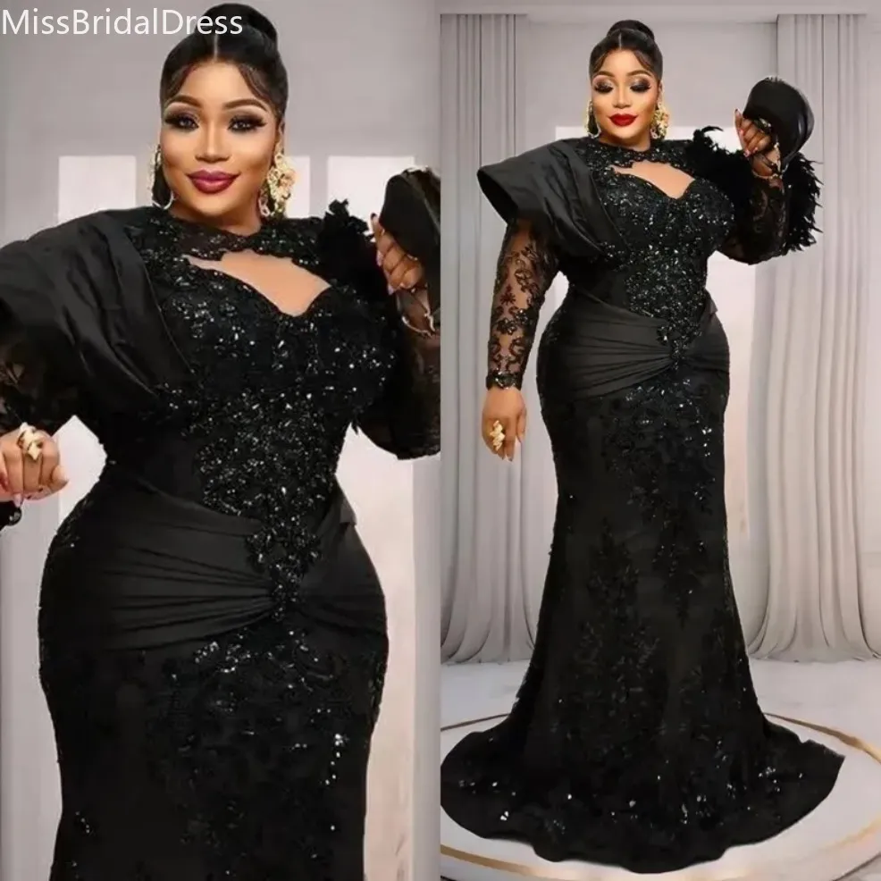 Plus Size Black Prom Dresses Illusion Neck Sheer... From Missbridaldress, $155.89 | DHgate.Com Plus Size Black Prom Dresses Illusion Neck Sheer... From Missbridaldress, $155.89 | DHgate.Com