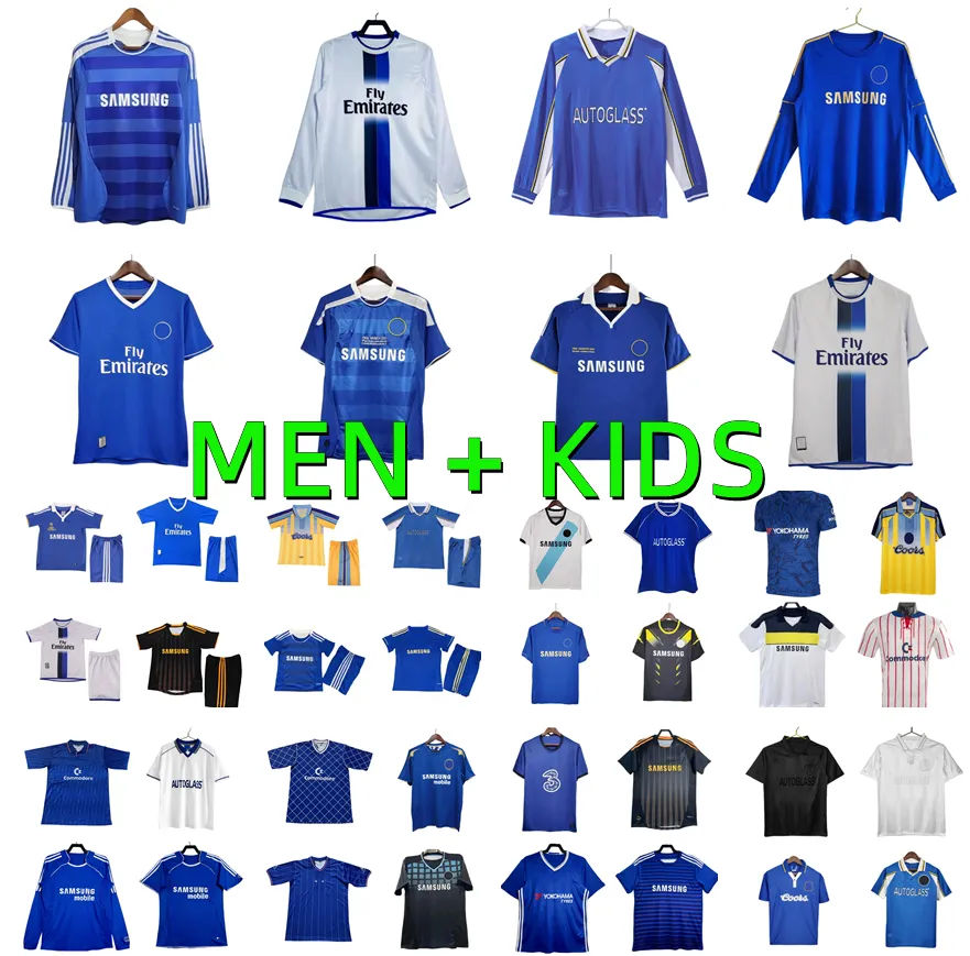 2011 2012 Lampard Torres Drogba HAZARD Retro CFC From Jersey018