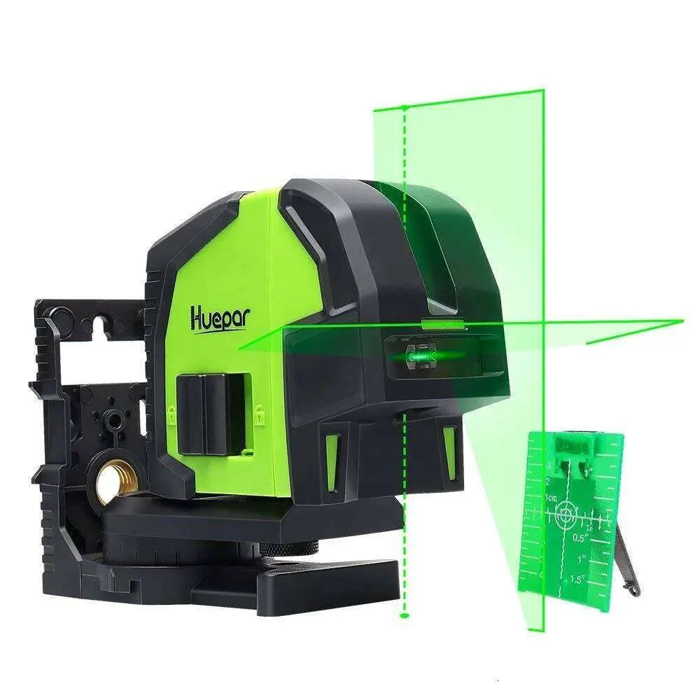 Huepar Green Beam Laser Self-Leveling Cross Line Level Tool with 130 ...