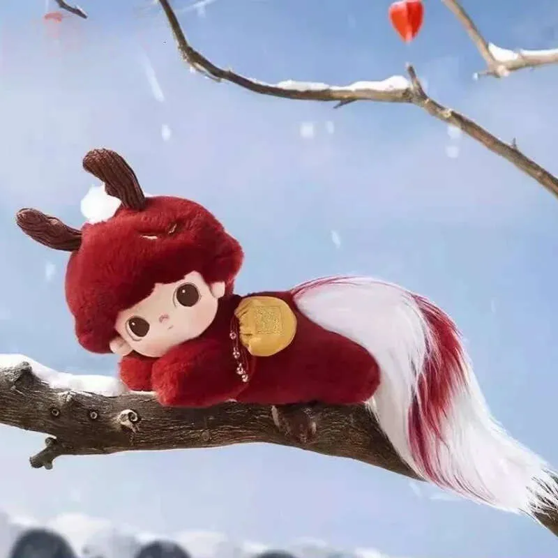 Blind Box Dimoo World Auspicious Animal Chicken Plush Doll Decoration ...