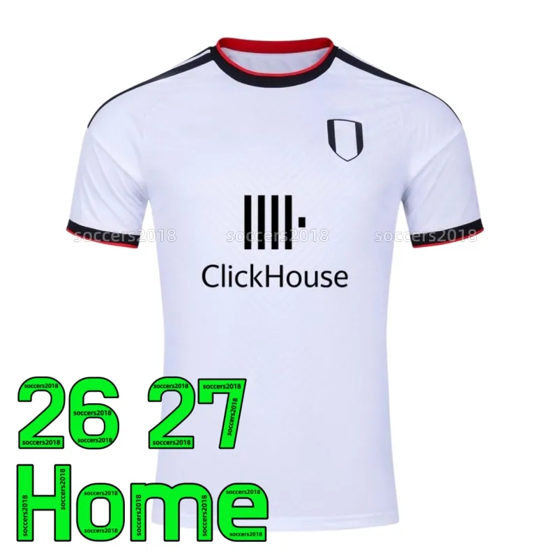 26 27 Fulham SMITH ROWE Soccer Jersey ROBINSON From