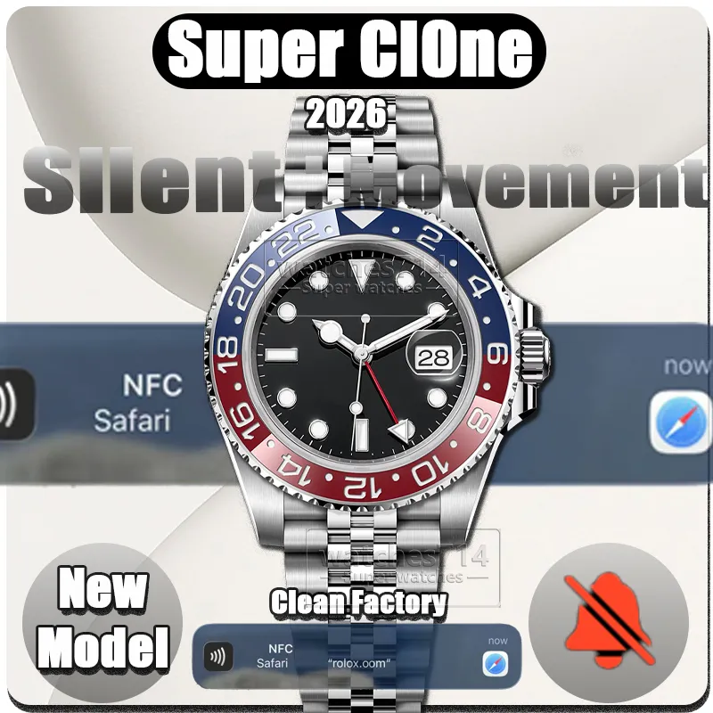Mens Watch 40MM Mechanical Movement 904L Stainless From