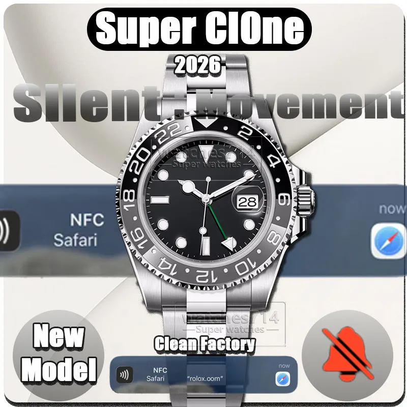 Mens Watch 40MM Mechanical Movement 904L Stainless From