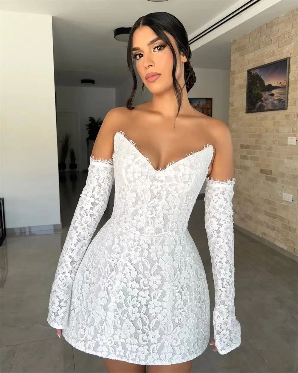 bridesmaid dress backless Leah Stretch Satin Size:Plus Couture Size ready outfits redroplive:3-6-26 Elegant Wedding Dresses |