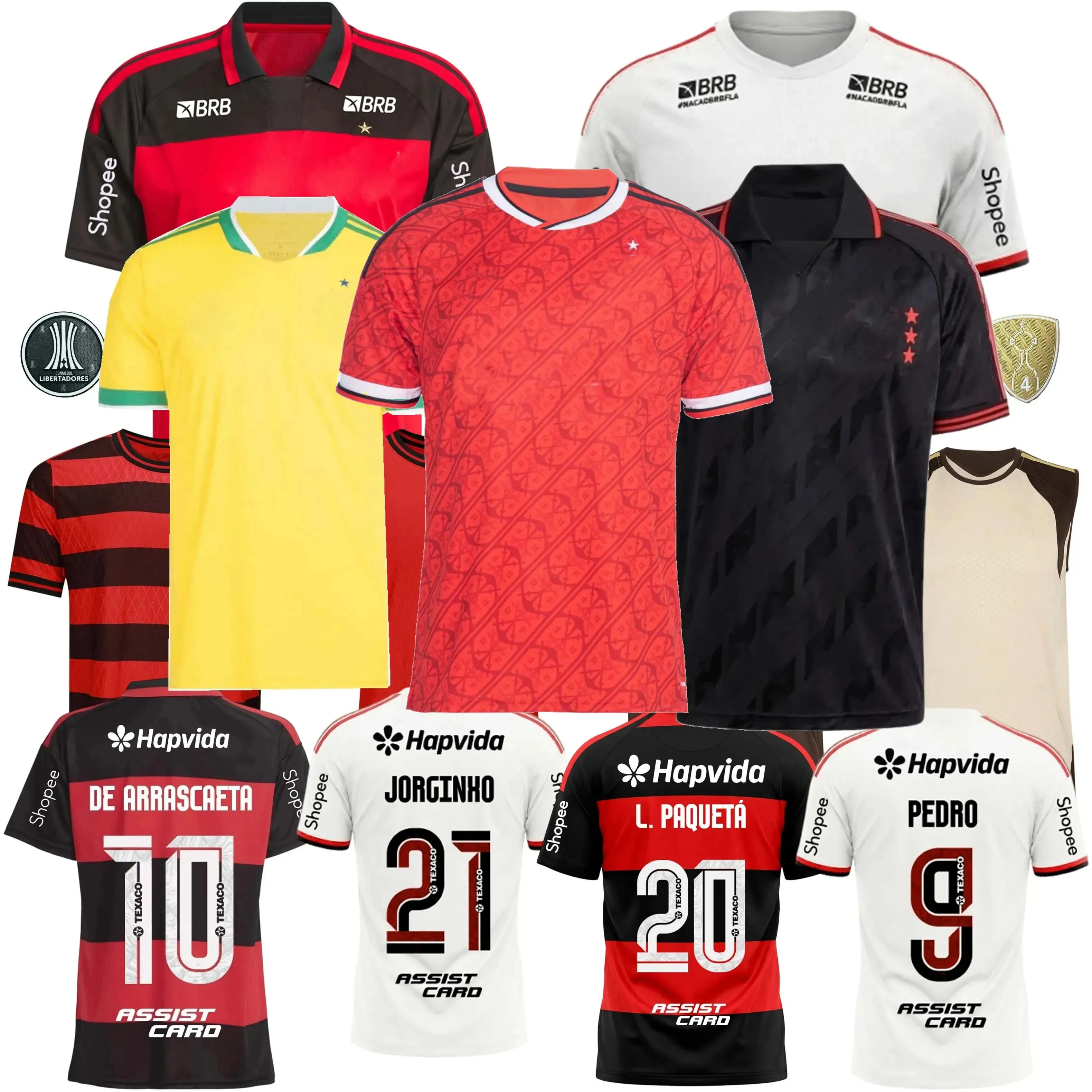 CR Flamengo Soccer Jerseys 2025 2027 Player Shirts From
