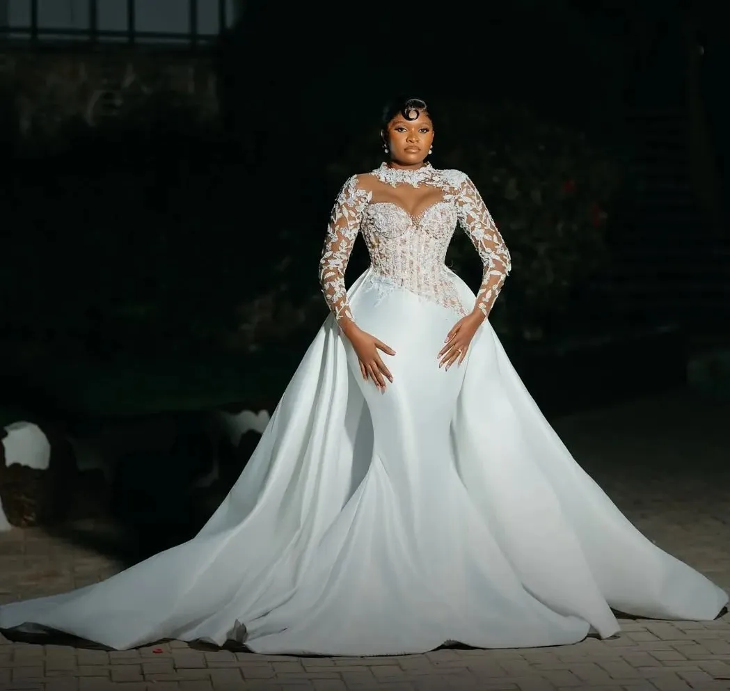 Plus Size African Bridal Gown, Mermaid Wedding Dress... From Donnaweddingdress17, Rs.18,758.24