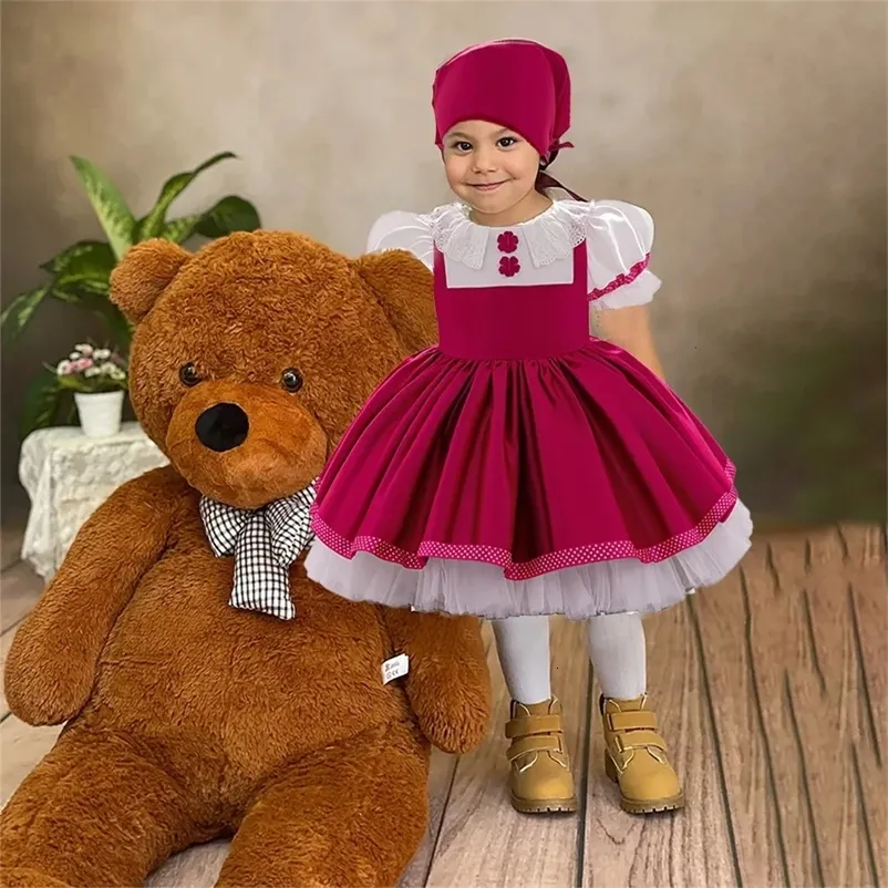 masha birthday dress Infant Girls Pink Floral Lace Party Dress, ... From Lang08, Rs.2,820.13 Size:9-10 Years (150cm) summer birthday dress KISSPROM | Halter Pleated
