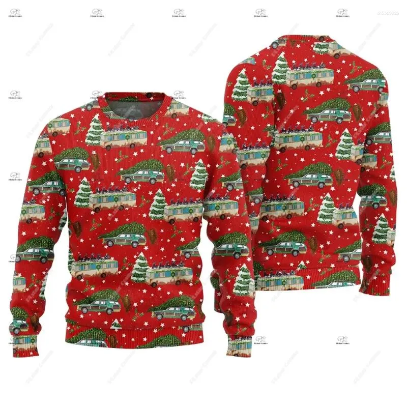 Mens Christmas Sweater, Santa Claus 3D Print From Dh5595325, Rs