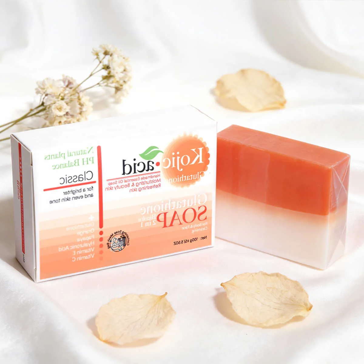 what company sells glutathione soap Kojic Organic 100g Hot Selling Acid+Glutathione Bar Honey Anti-Acne Aid Whitening Bath Face C260806 Please Select: Box Only/ Push Set:1200mg (Push Set w/ Vit C) Packungsgröße_10 St. Therapeutic potential of the