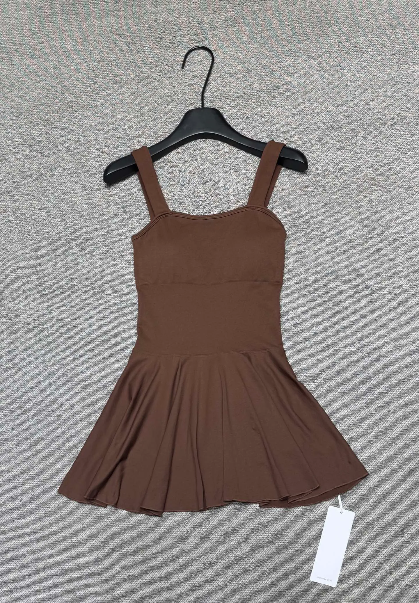 brown exercise dress Womens Summer Yoga Dress, Spaghetti Strap, High Waist... From Yccsdz, Rs.1,809.53 Web Collection: Chateau Adrianna Papell Fully Beaded Maxi dress Size:XXL (MADE-TO-ORDER) 53 / 135 cm