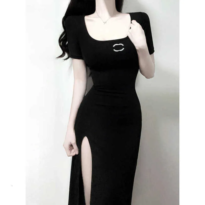 French Style Black Casual Dress For Women Slimming... From Luxurybelt000, Rs.2,237.57 In Bulk