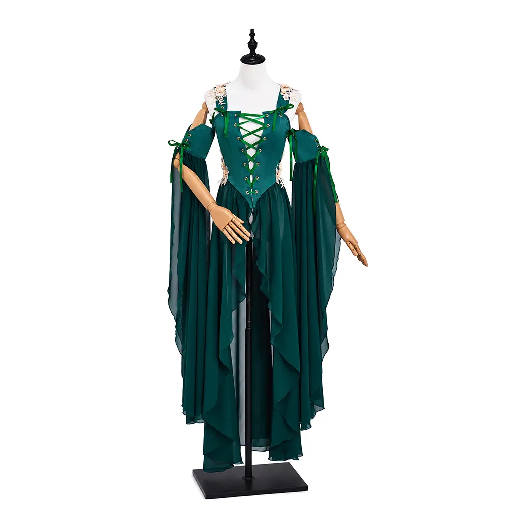 green punk dress Medieval Elf For Women, Victorian... From Whdhfs, Rs.7,460.83 Master No: SPOS6034-SILVER